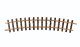R3 Curved Track -- 22.5-Degree, 8`2` Diameter, G, LGB 16000