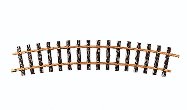 R3 Curved Track -- 22.5-Degree, 8`2` Diameter, G, LGB 16000