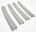 Code 83 Concrete Tie Large-Radius Curve Track - Unitrack -- 60-7/8′ 1546mm, 11.25 Degree Section, HO, Kato USA Inc 2321