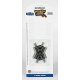 Crossing w/Nickel Silver Rail & Gray Roadbed - E-Z Track(R) -- 45-Degree, HO, Bachmann Industries 44543