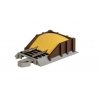 Sand Pile Bumper - Nickel Silver E-Z Track(R) -- pkg(2), HO, Bachmann Industries 44599