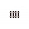 Code 75 to 100 Transition Track -- pkg(4), HO, Peco SL113