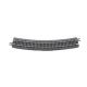 Code 65 Curved Track with Gray Ballast - True Track -- 1/2 Section, 14′ 35.6cm Radius p, N, Atlas Model Railroad Co. G2416