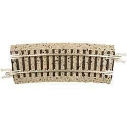 N Code 65 Tru-Track(R) -- 1/2 12-1/2′ Radius Curve, N, Atlas Model Railroad Co. 2413