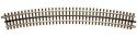 21st Century Track System(TM) Nickel Silver Rail w/Brown Ties - 3-Rail -- O-90 Full Curved Section (Circle, O, Atlas O 6013
