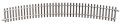 Track- Radius Full Curve -- 49.5′, O, Atlas O 7014