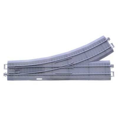 Turnout (Switch) Set - Trainkids -- Gray 1 Each Left & Right, HO, Atlas Model Railroad Co. 15000007