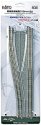 Concrete-Tie Double-Track Widening Section - Unitrack -- Left Hand 12-3/16′ 31cm Long, N, Kato USA Inc 20051