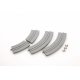 Wide Trolley/Streetcar (Tram) Mini Curve C140-WT - Fine Track -- 5-1/2′ 140mm 2 Each 30 & 60 Degree, N, TomyTec Co LTD 1796
