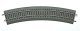 True-Track(R) Code 83 Track & Roadbed System -- 18′ Radius Curve Sections pkg(4), HO, Atlas Model Railroad Co. 460