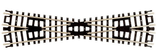 Crossings w/Black Ties -- 15 Degrees, N, Atlas Model Railroad Co. 2564