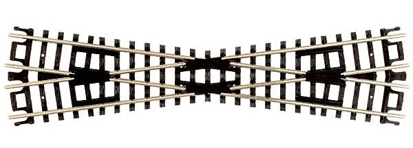 Crossings w/Black Ties -- 15 Degrees, N, Atlas Model Railroad Co. 2564
