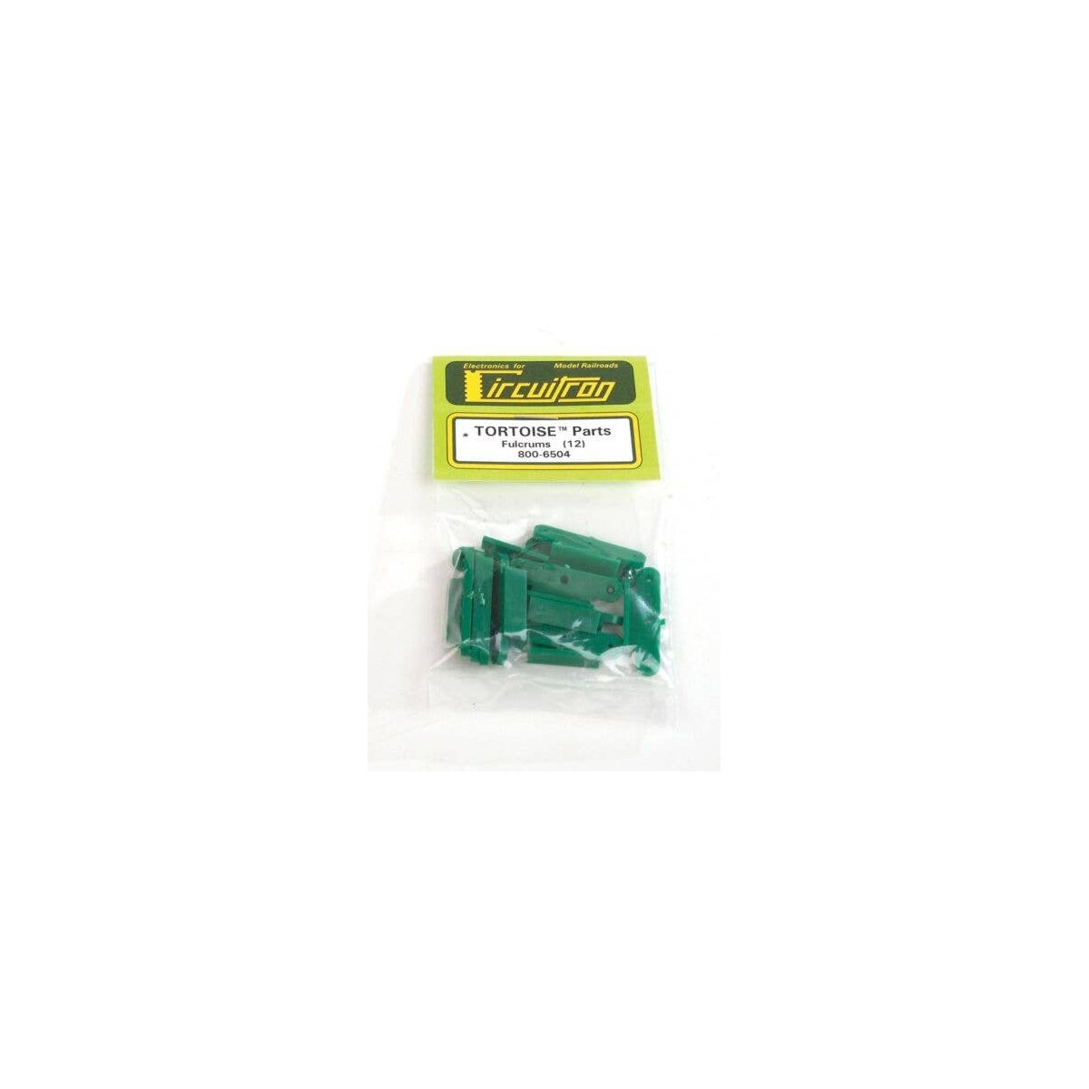 Tortoise(TM) Switch Machine Replacement Parts -- Fulcrums pkg(12), All Scales, Circuitron 6504