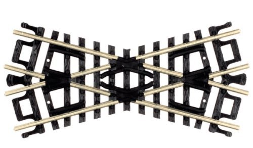 Crossings w/Black Ties -- 30 Degrees, N, Atlas Model Railroad Co. 2566
