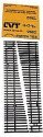 CVT Curvable Switch Tie Strip -- 6 Right, HO, Central Valley 2602