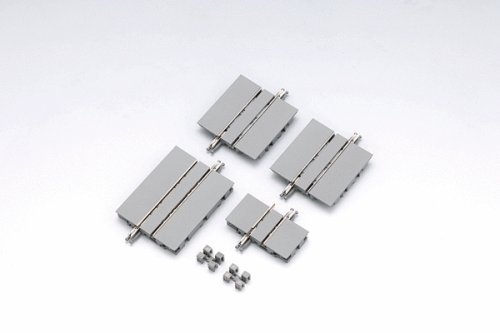 Wide Trolley/Streetcar (Tram) Straight 4-Piece Set S18.5/37/47.5-WT - Fine Tra -- 1 Each 3/4 & 1-7/, N, TomyTec Co LTD 1798