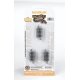 Curved Track w/Nickel Silver Rail & Gray Roadbed - E-Z Track(R) -- 19′ Radius Quarter Section, N, Bachmann Industries 44836