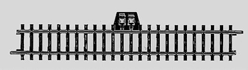 K-Track 7-1/8 Straight Feeder -- Feeder - Straight - 7-1/8′ 18.1cm, HO, Marklin, Inc 2290