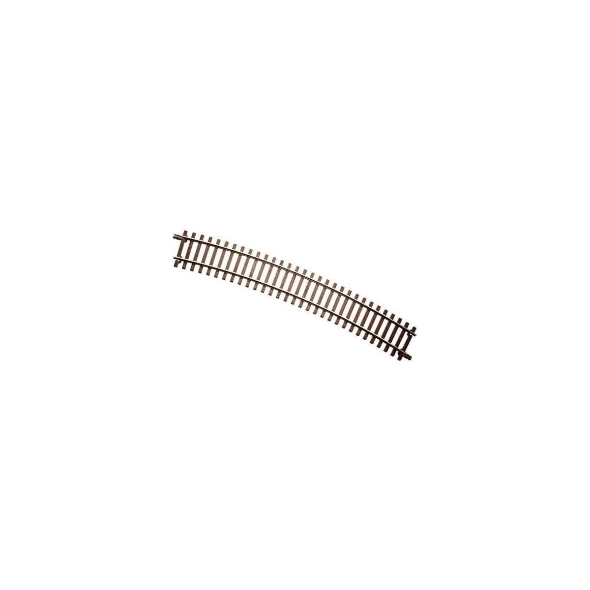 Code 148 Solid Nickel Silver 2-Rail -- 36′ Radius Full Curve Track Section, O, Atlas O 7062