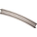 Code 148 Solid Nickel Silver 2-Rail -- 36′ Radius Full Curve Track Section, O, Atlas O 7062