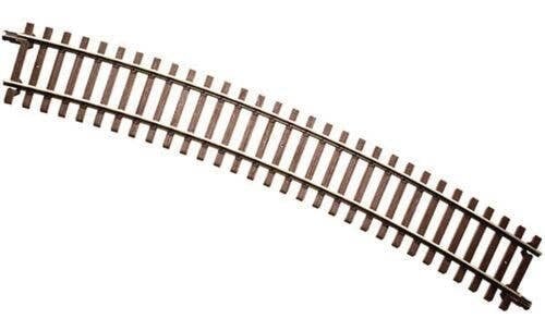 Code 148 Solid Nickel Silver 2-Rail -- 36′ Radius Full Curve Track Section, O, Atlas O 7062
