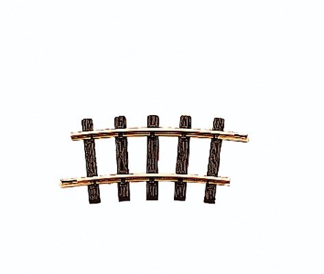 R1 Curved Track - 4`3` 130cm Diameter -- 15 Degrees, G, LGB 11020