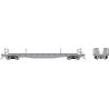 Class F30D 50′ TOFC Flatcar - Early Style - Ready to Run -- Undecorated, HO, Rapido Trains Inc 138098