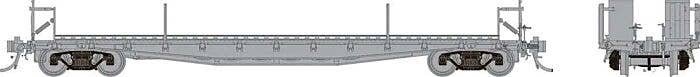 Class F30D 50′ TOFC Flatcar - Early Style - Ready to Run -- Undecorated, HO, Rapido Trains Inc 138098
