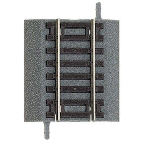 True-Track(R) Code 83 Track & Roadbed System -- Straight Section - 2′ 5.1cm pkg(4), HO, Atlas Model Railroad Co. 454
