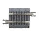 Code 65 Straight Track with Gray Ballast - True Track -- 1′ 2.5cm pkg(6), N, Atlas Model Railroad Co. G2405