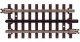 21st Century Track System(TM) Nickel Silver Rail w/Brown Ties - 3-Rail -- 4-1/2′ Straight, O, Atlas O 6051