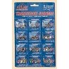 21st Century Track System(TM) Nickel Silver Rail w/Brown Ties - 3-Rail -- Transition Joiners pkg(6), O, Atlas O 6095