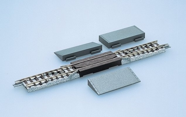 Straight Rerailer Track S140-RE - Fine Track -- 5-1/2′ 140mm Section, N, TomyTec Co LTD 1523