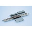 Straight Rerailer Track S140-RE - Fine Track -- 5-1/2′ 140mm Section, N, TomyTec Co LTD 1523