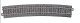 C-Track -- Curved - 43-7/8′ 111cm, HO, Marklin, Inc 24912