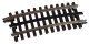 21st Century Track System(TM) Nickel Silver Rail w/Brown Ties - 3-Rail -- O54 Half Curved Section, O, Atlas O 6061
