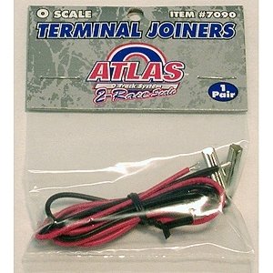 Code 148 Solid Nickel Silver 2-Rail - Accessories -- Terminal Joiners, O, Atlas O 7090