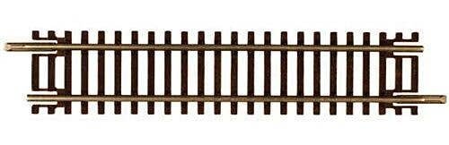Code 55 Track w/Nickel-Silver Rail & Brown Ties -- Straight - 3′ 7.6cm pkg(6), N, Atlas Model Railroad Co. 2004