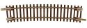 Code 55 Track w/Nickel-Silver Rail & Brown Ties -- 15′ Radius Half Curve pkg(6), N, Atlas Model Railroad Co. 2019