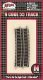 Code 55 Track w/Nickel-Silver Rail & Brown Ties -- 17-1/2′ Radius Half Curve pkg(6), N, Atlas Model Railroad Co. 2023