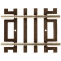 Code 83 Snap Track - Straight Sections -- 1-1/2′ 3.8cm pkg(4), HO, Atlas Model Railroad Co. 523
