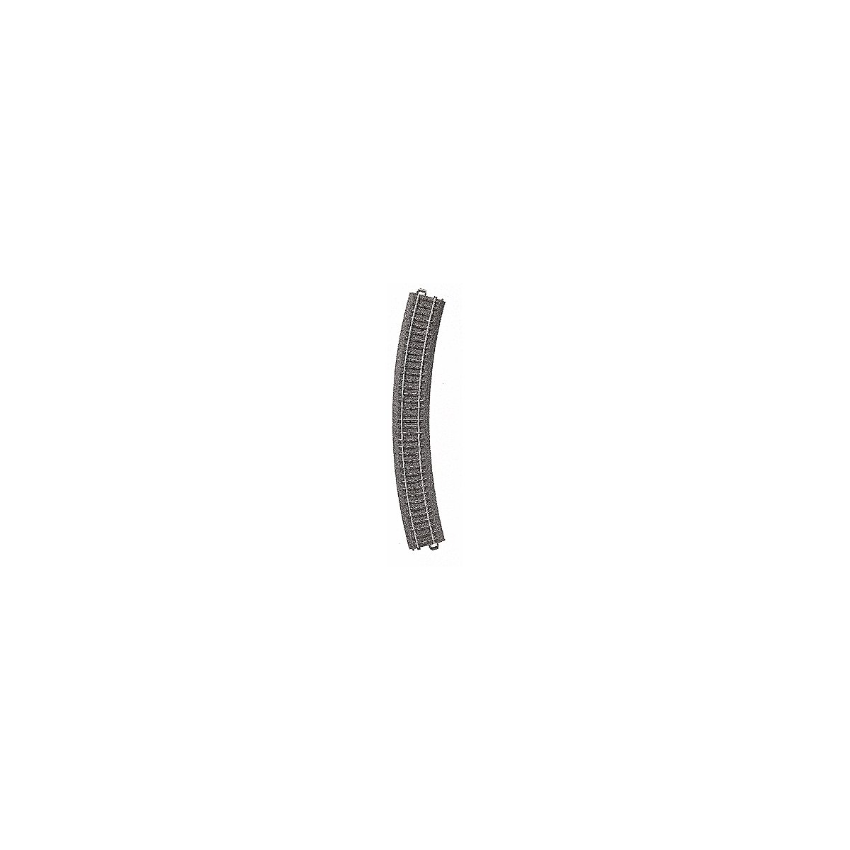 3-Rail C Track -- R3 Curved, 20-1/4′ 51.5cm Radius, 30 Degrees, HO, Marklin, Inc 24330