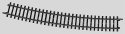 K Track -- 24-3/8` 618.5mm 14 Degree 26` Radius Curve, HO, Marklin, Inc 2274