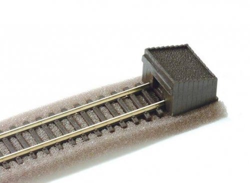 Buffer Stop Kit pkg(2) -- Sleeper Built Type, N, Peco ST8