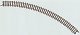 Curved Track -- 8-11/16′ 22cm Radius 45 Degree, Z, Marklin, Inc 8530