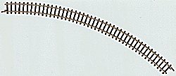 Curved Track -- 8-11/16′ 22cm Radius 45 Degree, Z, Marklin, Inc 8530