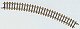 Curved Track -- 8-11/16′ 22cm Radius, 30-Degree, Z, Marklin, Inc 8531