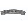 3-Rail R2 Curve C-Track -- 17-1/4′ 43.8cm Radius, 30-Degree, HO, Marklin, Inc 24230