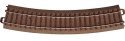C-Track - Curved - 24.3 Degrees -- Radius: 17-1/4′ 437.5mm, HO, Trix 62224