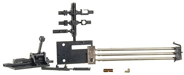 Operating Ground Throw -- For Atlas N Code 55 Rail w/Contacts & Connectors, N, Caboose Industries 224